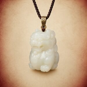 Hetian Jade Pixiu Pendant – Hetian jade Pendant