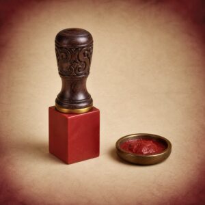 Longhu Mountain Cinnabar Seal